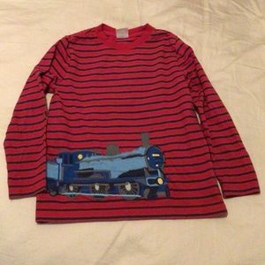 Hanna Andersson Boys Train Appliqué